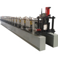 Rain gutter roll forming machine to produce gutter